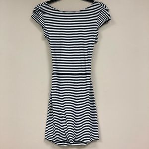 Black and White Stretchy Dress